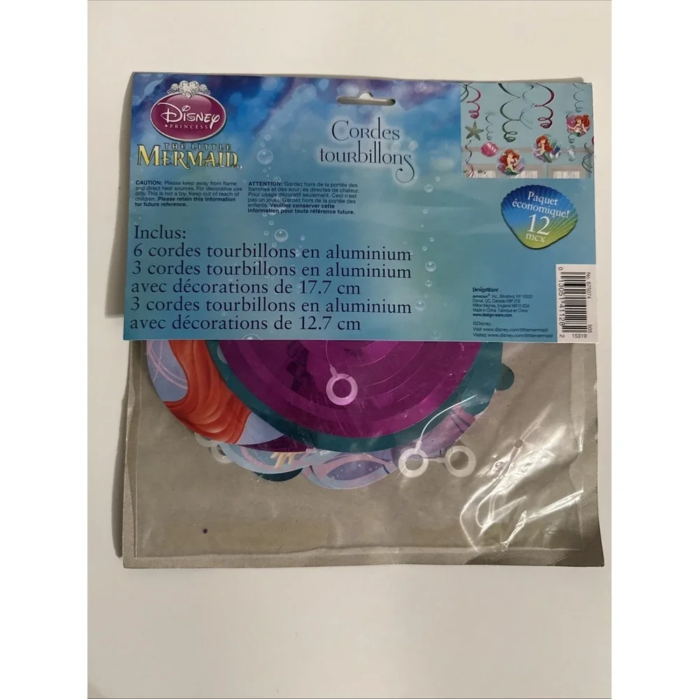 Mermaid Party Supplies Girls Birthday Party Table Decorations Banner Tablecloth